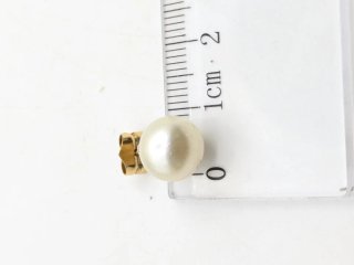 Pendientes Oro 18k y Perla