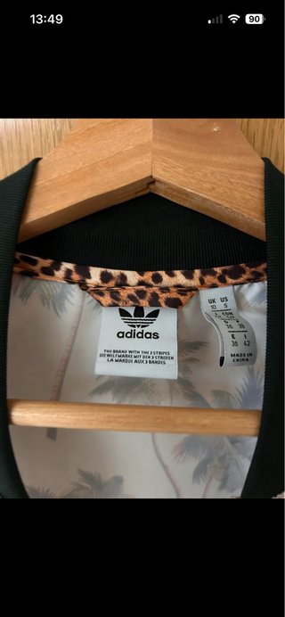 Chaqueta larga Adidas fluida