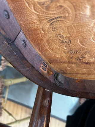 Silla Antigua Thonet Austria Original Madera
