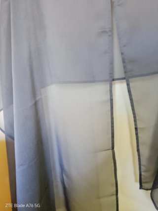 Coprispalla foulard grigio