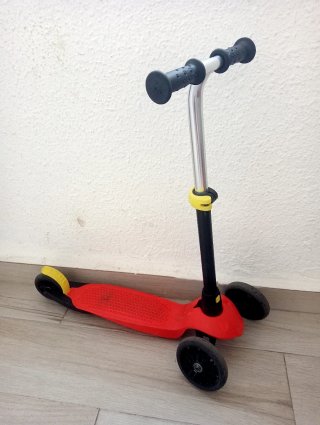 Patinete 3 Ruedas Infantil Rojo