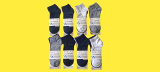 LOTE 24 PARES Calcetines Tobilleros Sports MAN