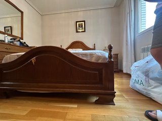Dormitorio completo madera