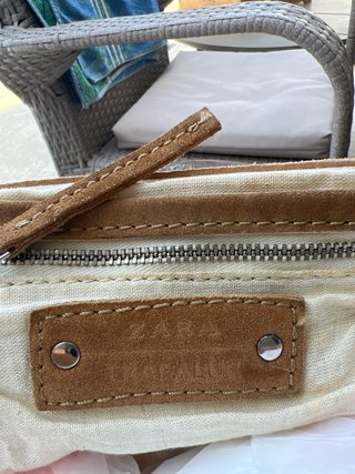 Bolso de piel ZARA