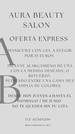 Manicura de gel Aura Beauty Salon