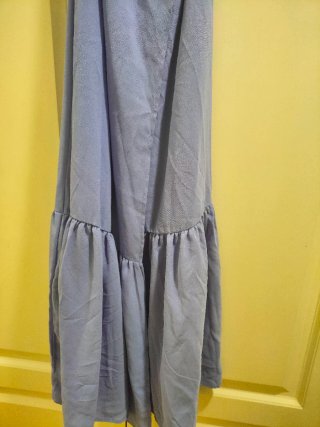 SHEIN - Vestido largo azul