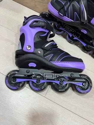Patines en Línea Ajustables LED Talla 37.5-41 Eu