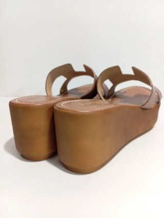 Sandali zoccoli donna nuovi in vera pelle
