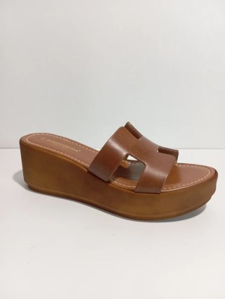 Sandali zoccoli donna nuovi in vera pelle