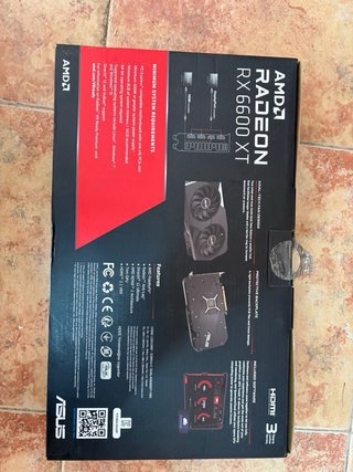Tarjeta Gráfica Asus RX 6600 XT