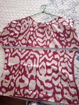Camiseta Cortefiel Talla M Estampada