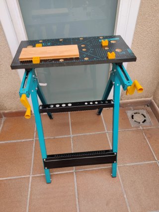Banco de trabajo Wolfcraft plegable