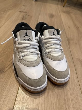 Zapatillas Nike Air Jordan 4 Gris/Blanco
