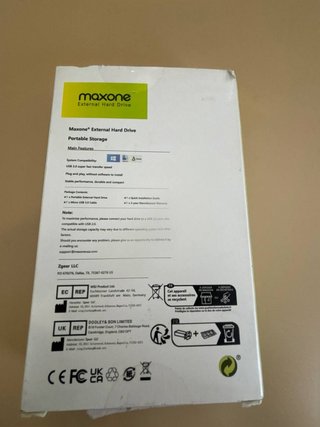 HDD externo Maxone 500GB 4279