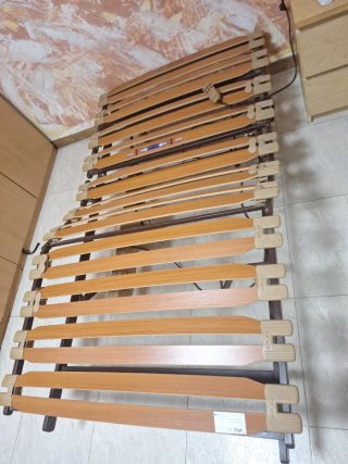 Cama eléctrica articulada con mando