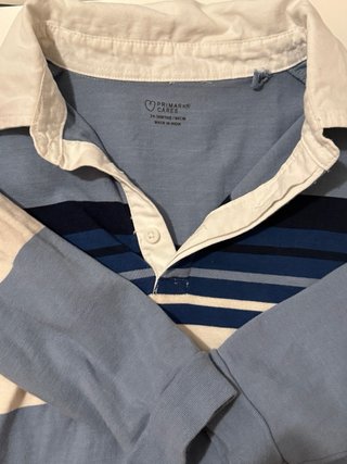 Camisa de rayas Primark 24-36 meses