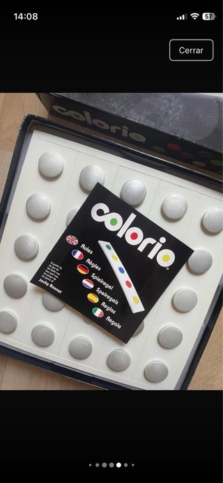 Juego de mesa Colorio