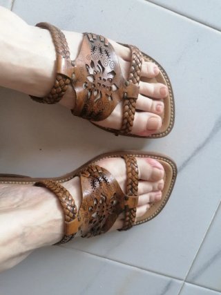 Sandalias piel, 37