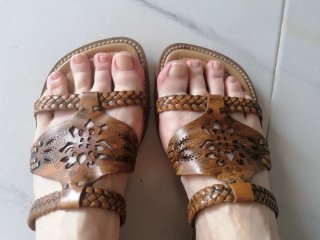 Sandalias piel, 37