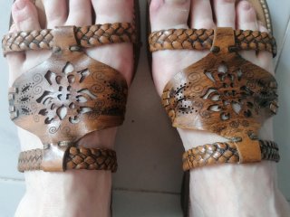 Sandalias piel, 37