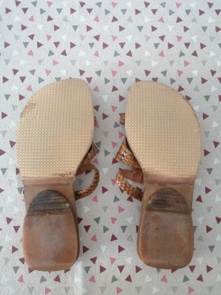 Sandalias piel, 37