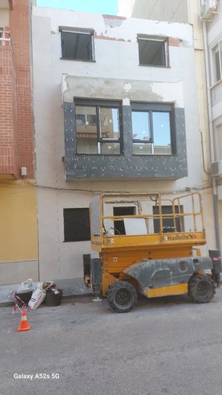 Alicatado exterior de fachadas