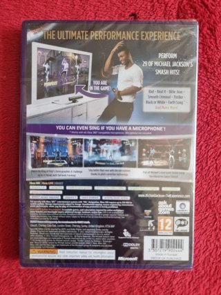 Michael Jackson Experience Precintado Xbox 360