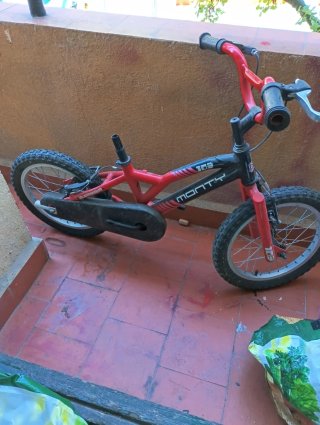 Bicicleta Monty 103 Roja