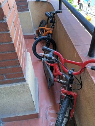 Bicicleta Monty 103 Roja