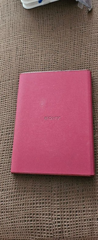 Libro electrónico Sony Rojo+Funda roja con luz