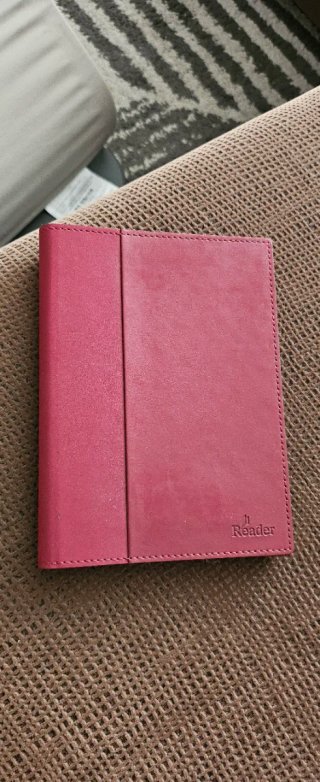 Libro electrónico Sony Rojo+Funda roja con luz