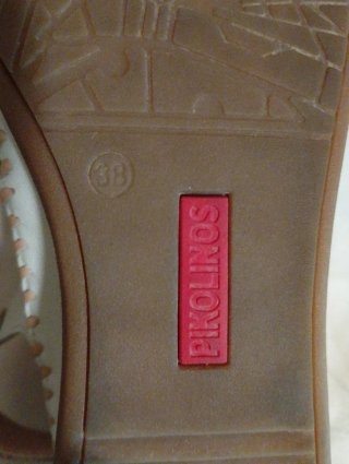 Sandalias Pikolinos Piel Blancas Talla 38