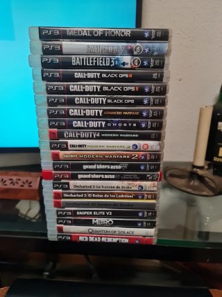 Pley station 3+20 juegos+3mandos