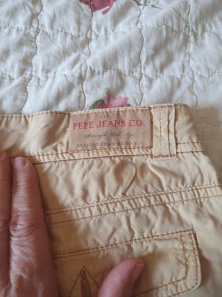 Pantalones cortos Pepe Jeans beige talla 16