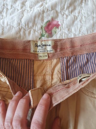 Pantalones cortos Pepe Jeans beige talla 16