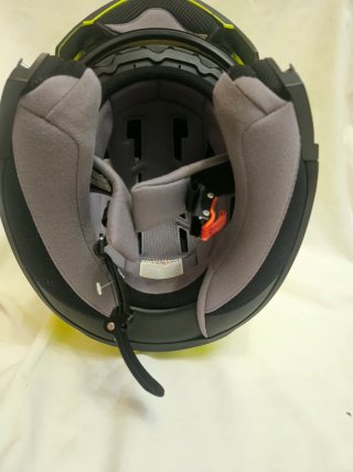 Casco HJC Modular Fluor Amarillo
