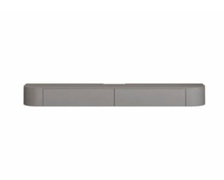 Mueble TV flotante gris