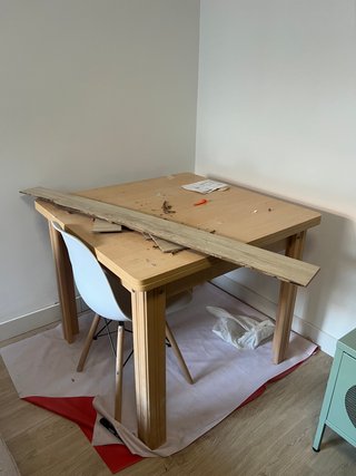 Mesa de madera