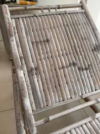 Tumbonas de bambú (2 hamacas)