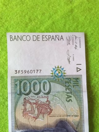 Billete 1000 Pesetas Banco de España