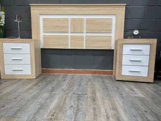 Pack Dormitorio Blanco/Cambria