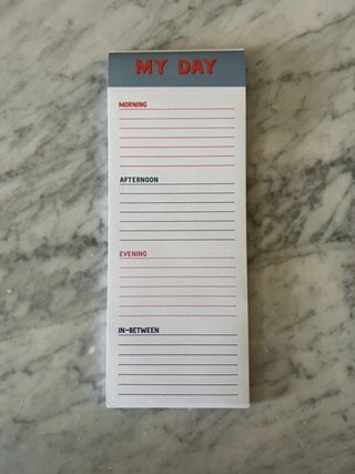 Agenda giornaliera My Day a strappo