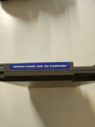 Captain Planet NES Cartucho Videojuego