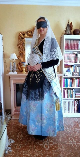 Traje Regional Belleza Alicantina Completo