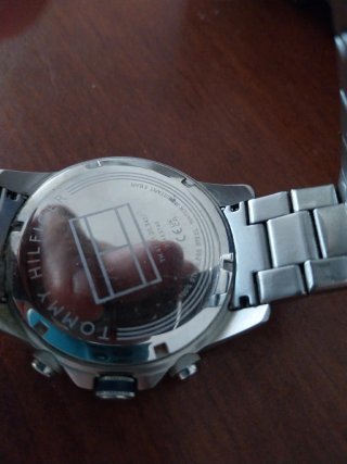 Reloj Tommy Hilfiger Azul y Dorado