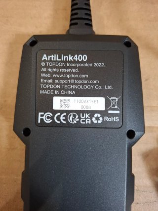 Máquina Diagnosis OBD2 Art link 400 TOPDO