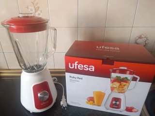 Batidora Ufesa Ruby Red Vaso Sin estrenar