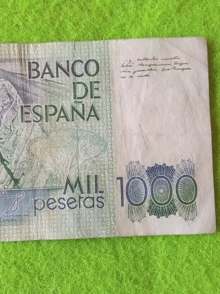 Billete 1000 pesetas España 1979
