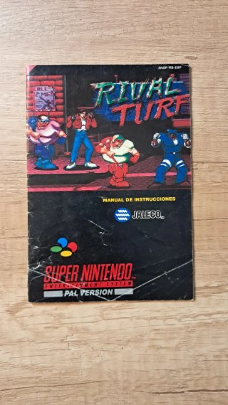 Rival Turf PAL-ESP Super Nintendo SNES