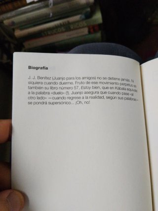 J.J.BENITEZ, Estoy bien